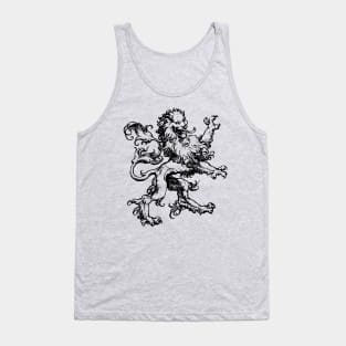 Ornate Lion Tank Top